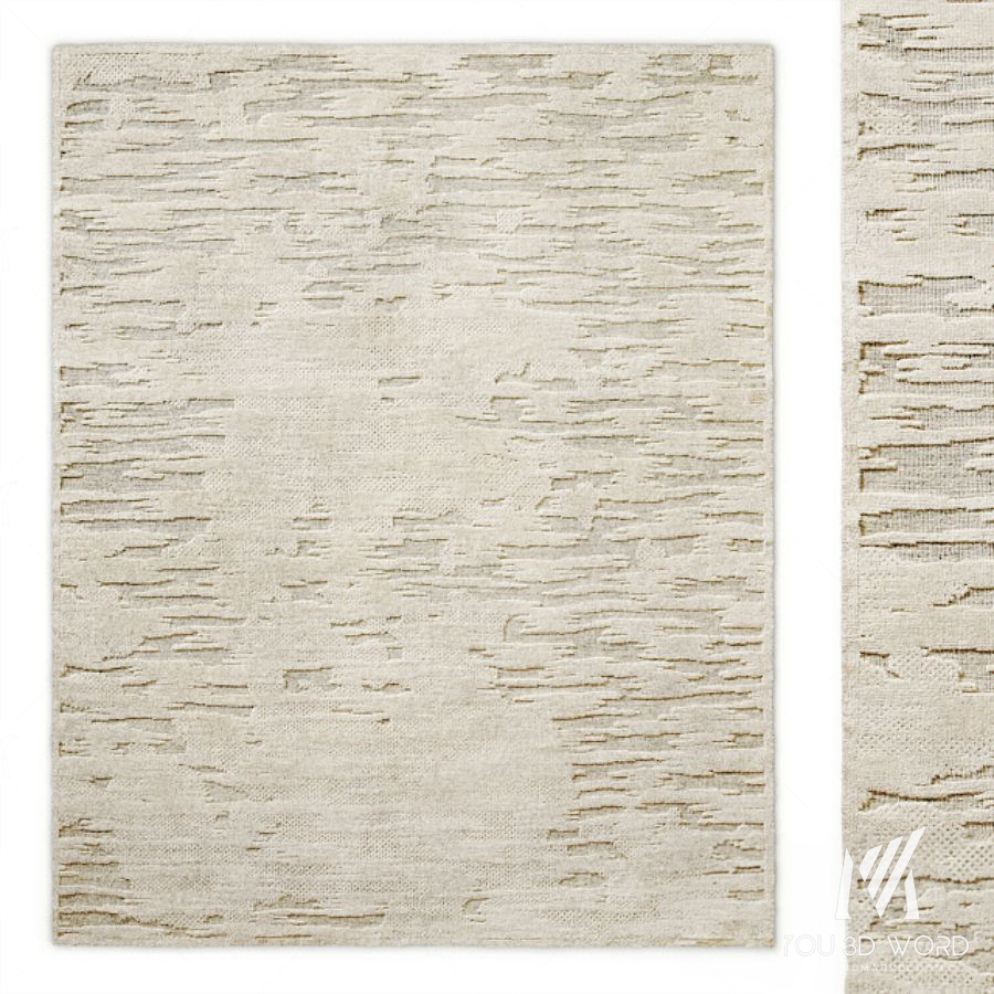 Caldera Hand-Knotted Wool Rug RH